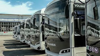 В Волжский прибыли новые автобусы