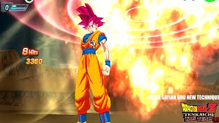 Goku Super Sayian God New Technique Dragon Ball Z Ultimate Tenkaichi Tag Team Mods