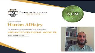 تعريف بشهادة Advanced Financial Modeler (AFM)