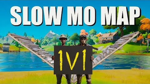 THE BEST 1v1 MAP SLOW MOTION!