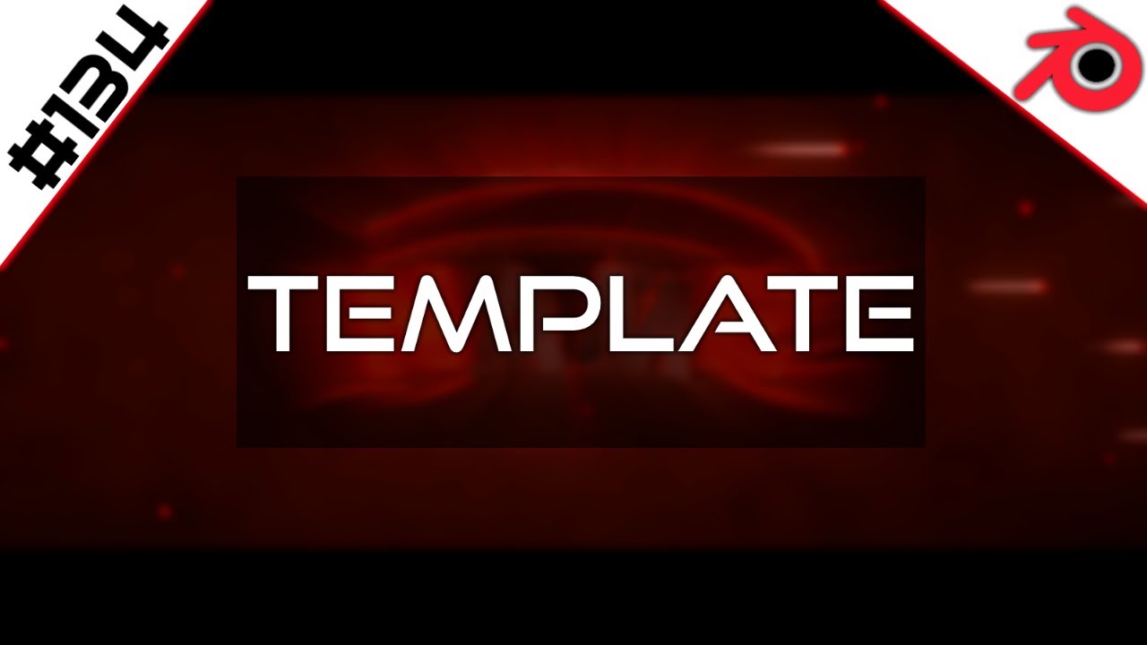 GlatisFX [BLENDER] Red Rap Intro Template 