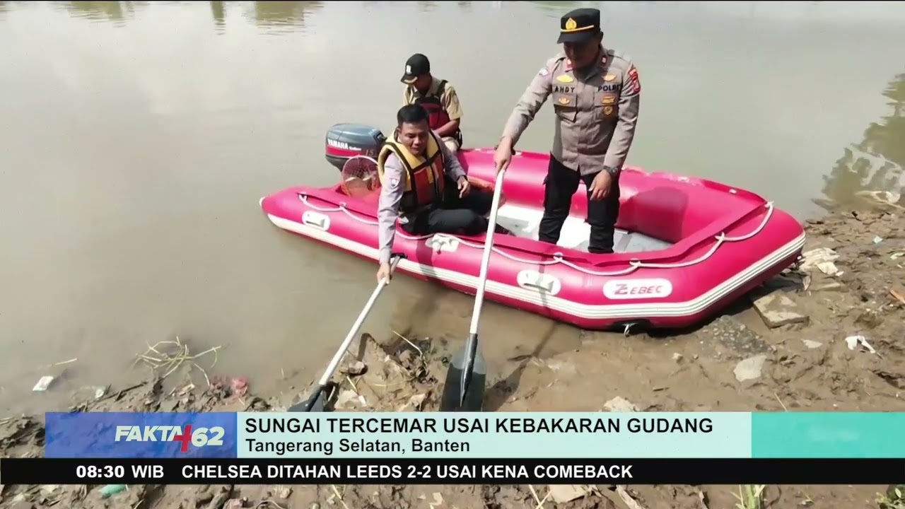 Ikan di Sungai Cisadane Mendadak Mati Diduga Tercemar Limbah