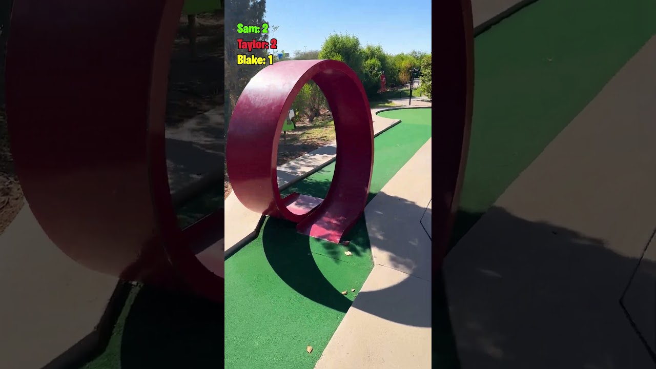 The Hardest Mini Golf Obstacle EVER!!