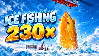 Ice fishing highlights 230× #evolution #casino #icefishing 