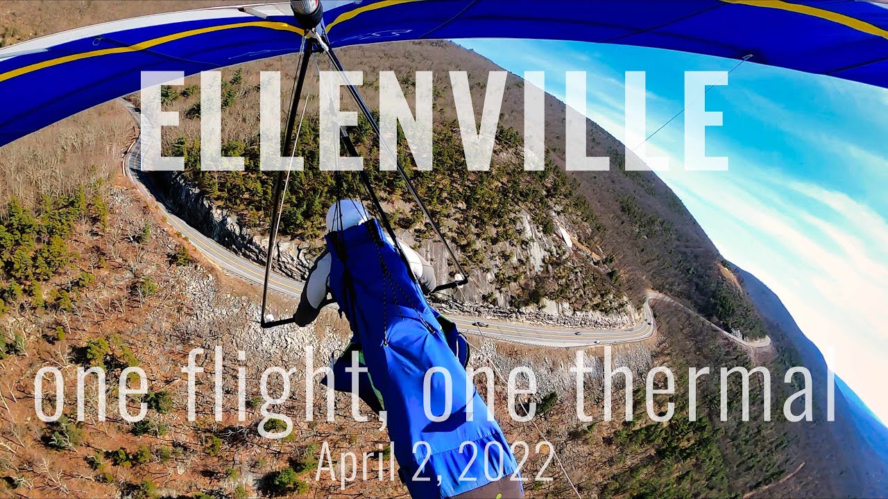 One flight, one thermal - Ellenville April 2, 2022