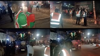 Les Supporters De Pikine Entourent Le Bus Des St-Louisiens