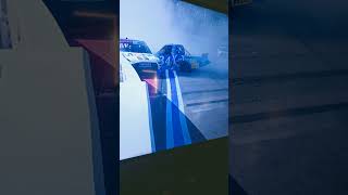 BIG CRASH AT CHARLOTTE ROVAL FOR NASCAR CRAFTSMAN TRUCKS SERIES RACE AT CHARLOTTE ROVALFORECOSAVE250