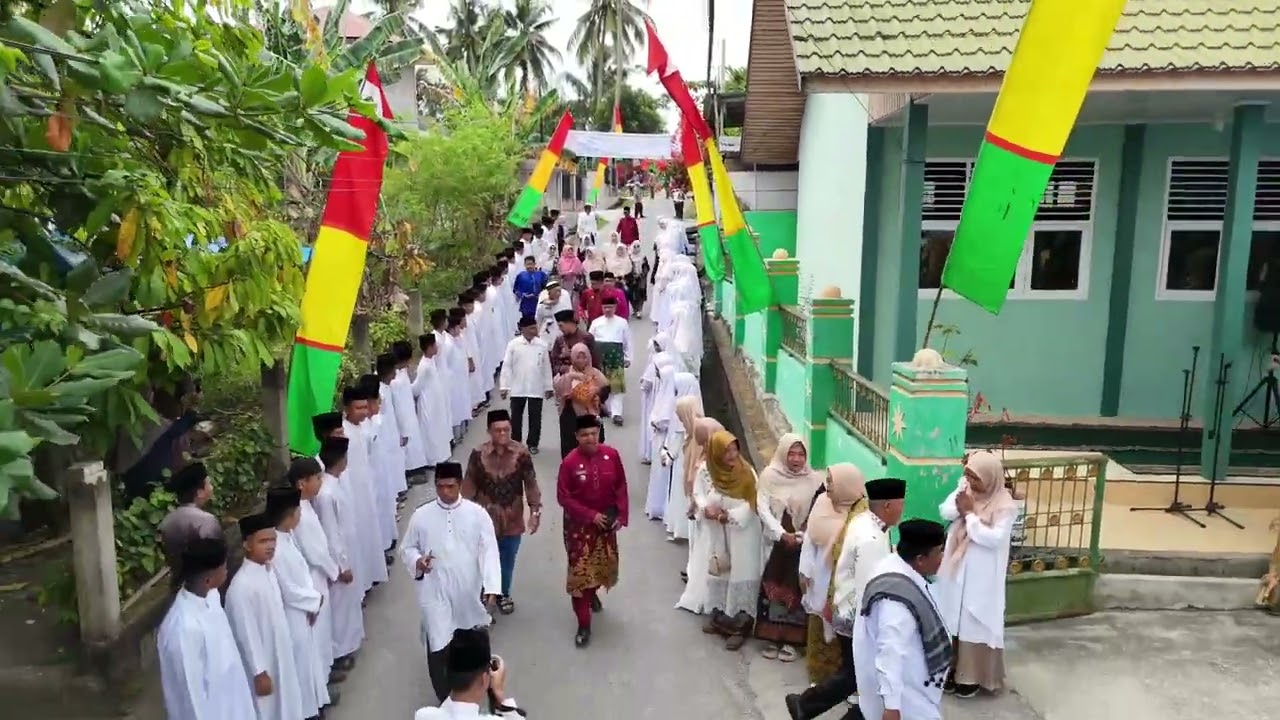 Peresmian Mesjid Baitul Ikram Pematang Pudu  #peresmianmesjid #drone #dji #rumahibadah #islam