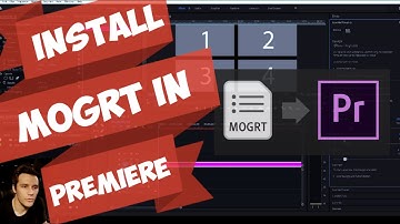 How to quickly Install and Use a MOGRT in Premiere Pro