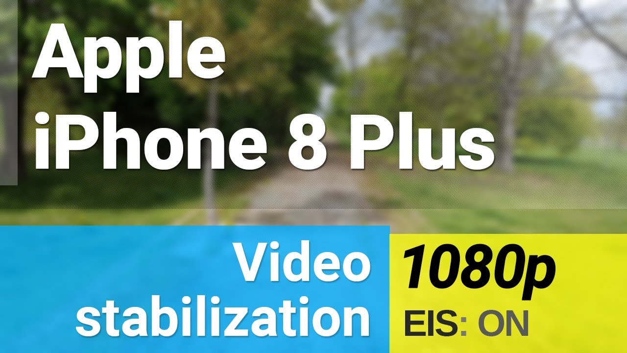 Apple iPhone 8 Plus 1080p/30fps video stabilization sample - normal camera
