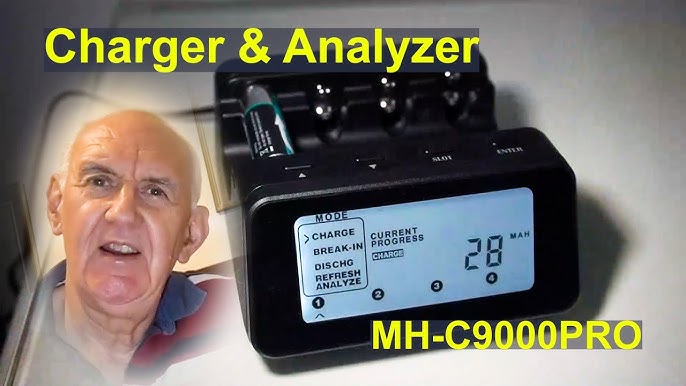 Como utilizar el modo REFRESH & ANALIZE en el cargador powerex MH-C9000