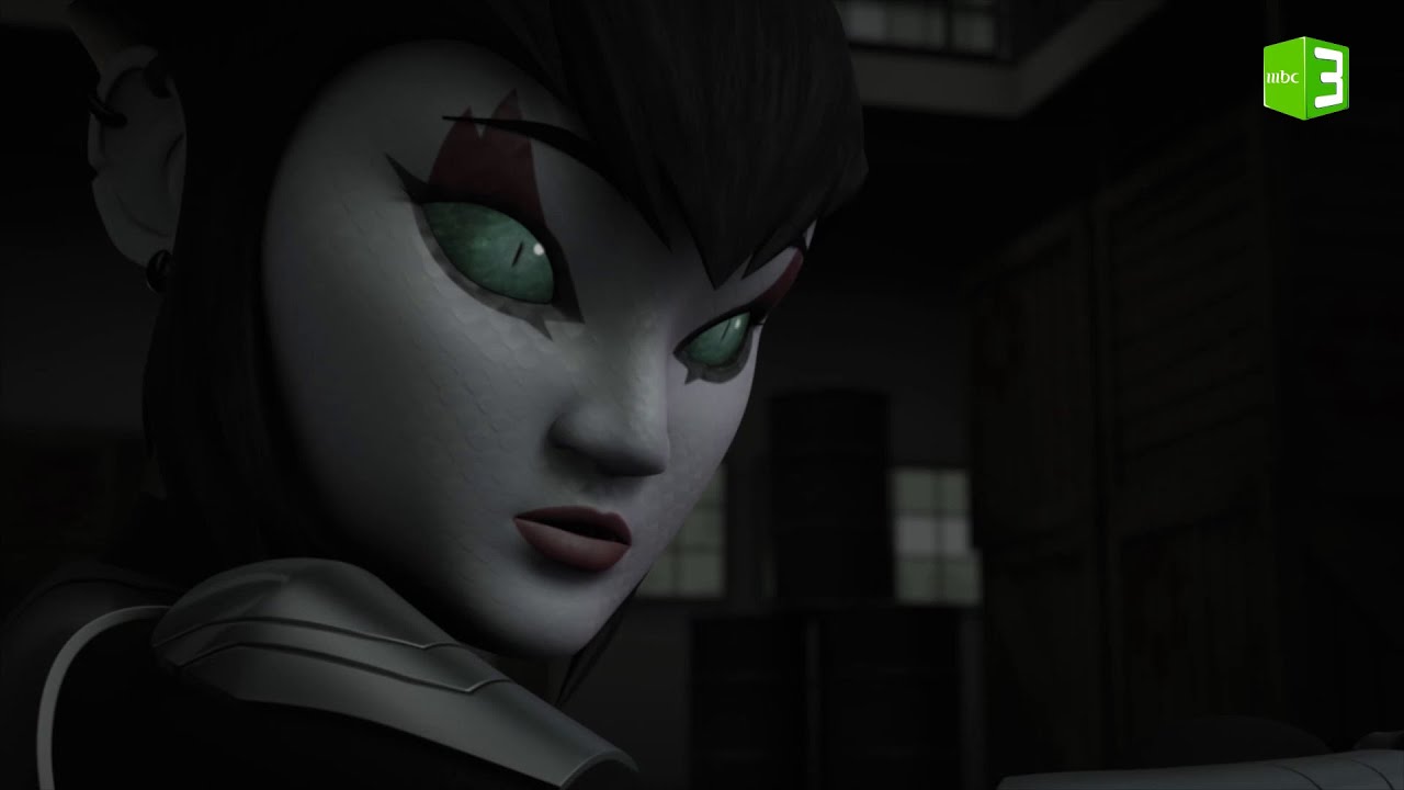 سلاحف النينجا يحاولون إنقاذ كوراي المتحولة ثعباناً