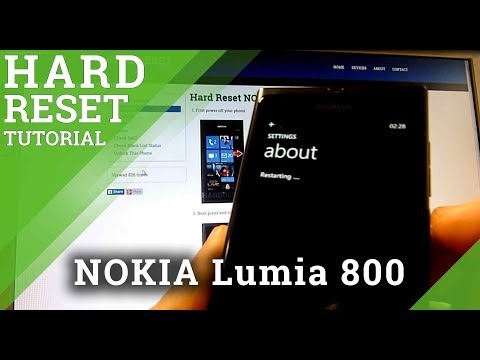 Video: Sådan Fjernes Alt Fra Din Lumia 800-telefon