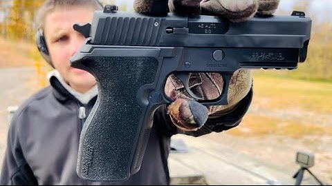 Sig P227 45ACP Double Stack Review!