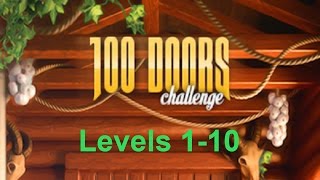 100 Doors 2017 Challenge Game First 10 Levels Walkthrough screenshot 3