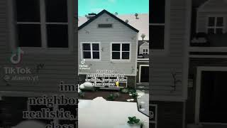 Imagine a neighborhood full of realistic lower middle class houses ๐ซข#shorts #bloxburg #funny Imagine a neighborhood full of realistic lower middle class houses ๐ซข#shorts #bloxburg #funny