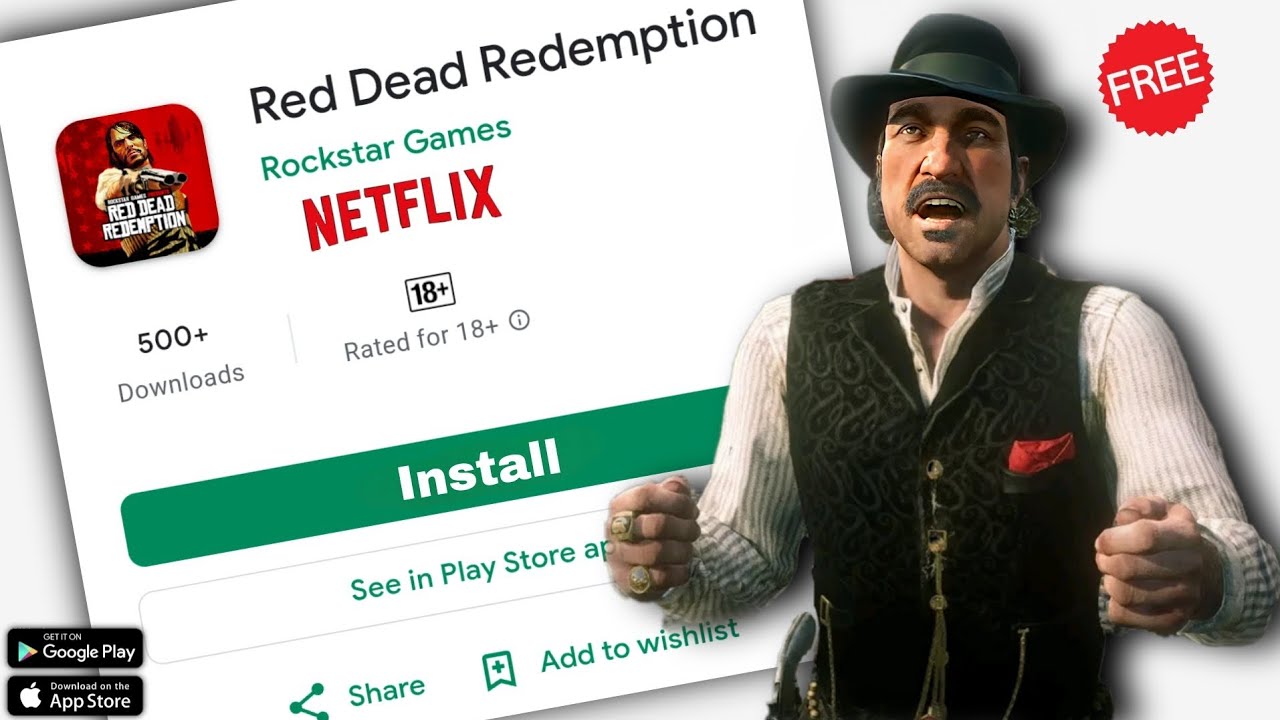 RED DEAD REDEMPTION : ( RDR ) Netflix || RDR DOWNLOAD FREE IN PLAY ...