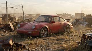 ASMR Car Restoration Full Rebuild of Guards Red Porsche 911 Carrera RS 1973 from Abandoned