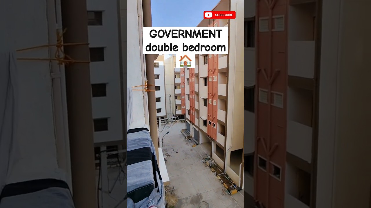 GOVERNMENT DOUBLE BEDROOM 🏠 