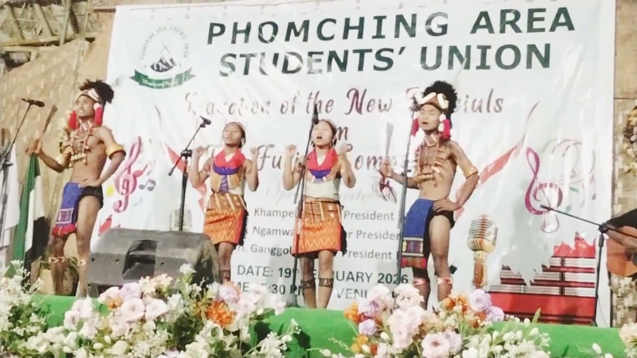 33rd Pasu folk fusion competition participated by phomching town.