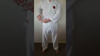 How To Put On Your Karate Gi (Uniform)