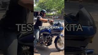 TEST RIDE DYNA HARLEY DAVIDSON SUPER GLIDE #harleydavidson #harley #modifikasimotor