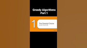 the explanation of greedy algorithms part 1 #education #logistics #supplychain #greedyalgorithm
