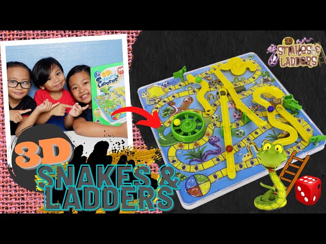 Playing the Online Snakes and Ladders 3D Board game