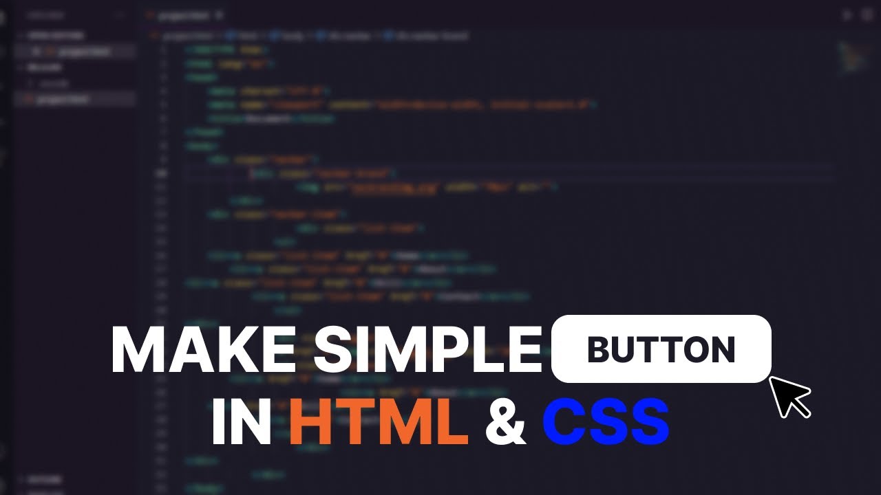 Make Button With HTML CSS, by Ihsan Ahmad - YouTube