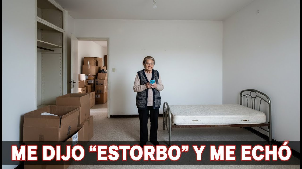 Me llamó “estorbo” y vació mi cuarto… pero olvidó que mi firma es la única que vale en el banco.