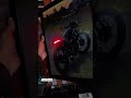 Custom Bike Frame with Neon Backlight 🔥 | Modified Bike LED Glow | Pixel Printing Islamabad