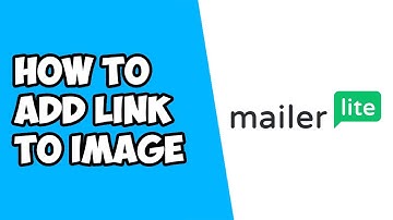 How To Add Link To Image in MailerLite