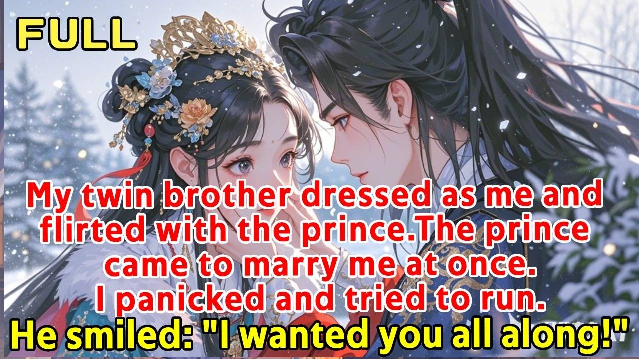 My twin brother dressed as me and flirted with the prince.The prince came to marry me at once.I pani