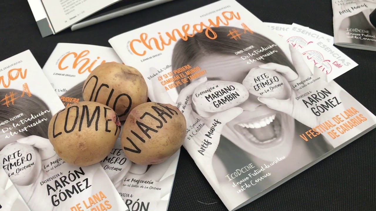 Presentación de la Revista Chinegua en el Club Social El Castillo, Tenerife.