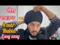 Gol dastarparna by hardeep singh turbanator dastar pagg turban punjabi punjab turbantutorial