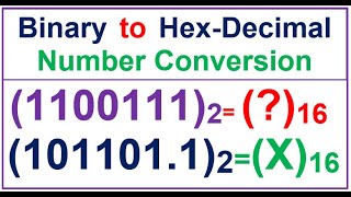 Binary to Hexadecimal conversion In Hindi | How to Convert Binary to Hexadecimal By Rohit Shanu-2022