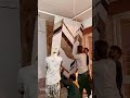 Satisfying Wall Design Installation 🛠️ (Home Reno) #YouTubeShorts #interior #design