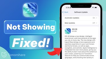 iOS 26 Update Not Showing on iPhone 11/13 - Fix it and Update iOS 26 Official Now