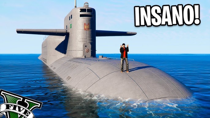 Gta V Como Achar e Controlar o Submarino no GTA V 