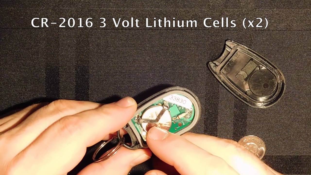 Garage Fob Battery Replacement YouTube