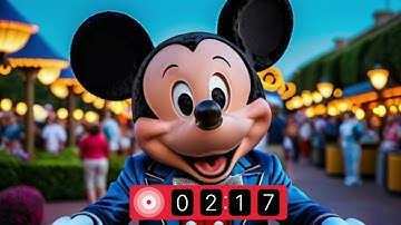5 minute COUNTDOWN timer - Mickey Mouse - Disney theme - classroom