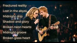 Ed Sheeran Ft Adele - BROKEN BUT STILL LOVING YOU - Inspired AI (Emotional Music Video)#music