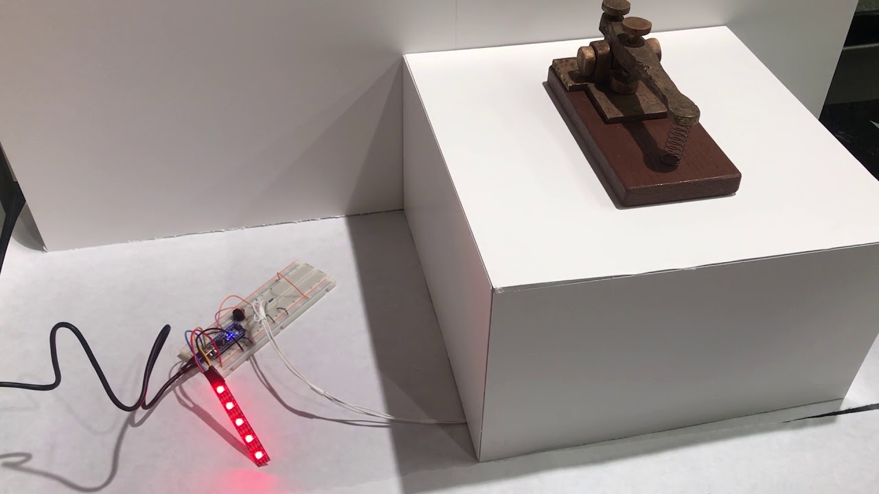 Morse Code Telegram - YouTube