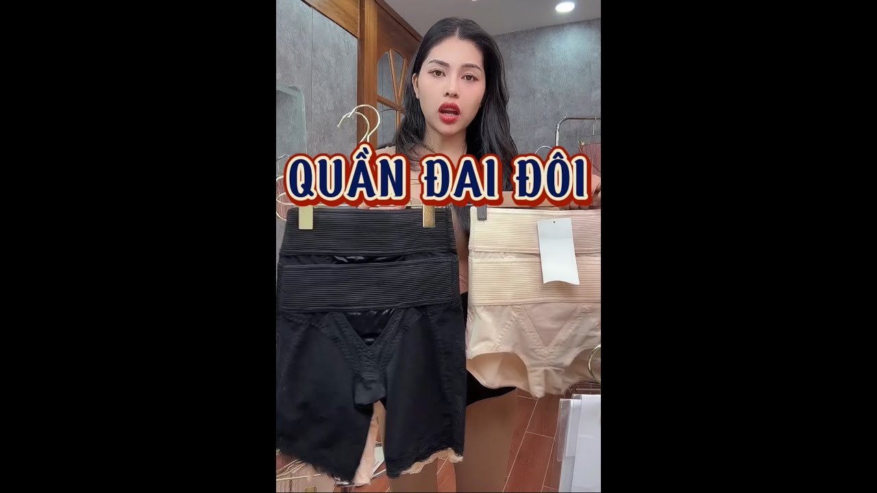 QUẦN ĐAI ĐÔI SIÊU EO | LATEX CLESSIDRA BY TRANG DOAN