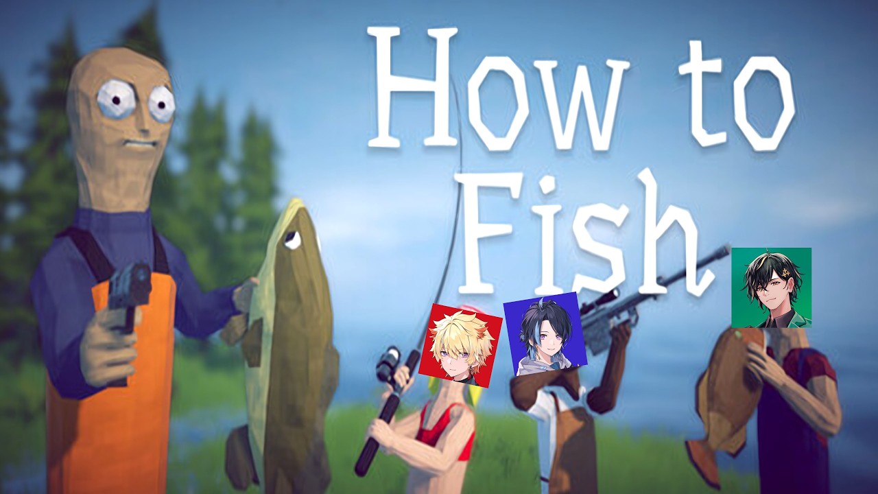 【How to Fish】漂流した島で魚を釣っていくゲームらしいのだが…【えんちょう視点】