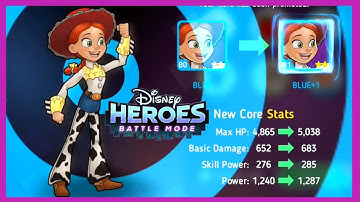 POWER UP JESSIE! Disney Heroes Battle Mode Gameplay Walkthrough Ep.26