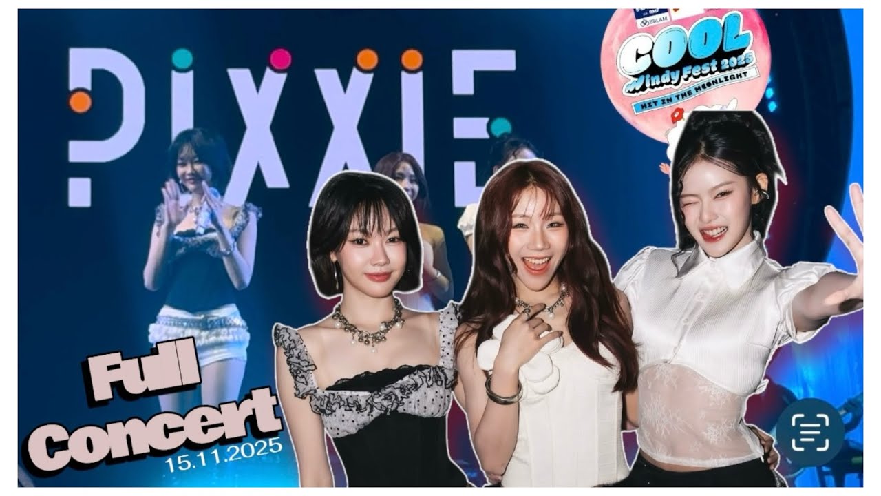 [PiXXiE] | Full Concert ❤️🎉 | COOL Windy Fest 2025 | @Wisdom Valley, PATTAYA  | 15.11.2025