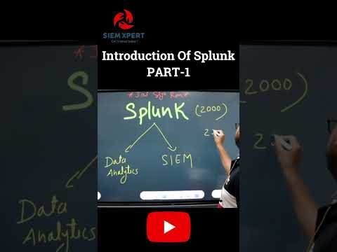Intoruction of splunk PART-1
