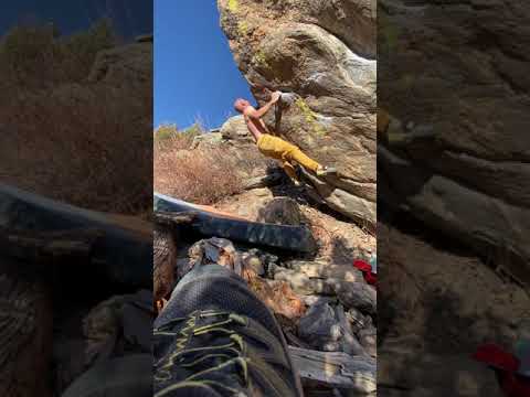 Beta Video for climb Goodbye to Romance v7, Clear Creek Canyon