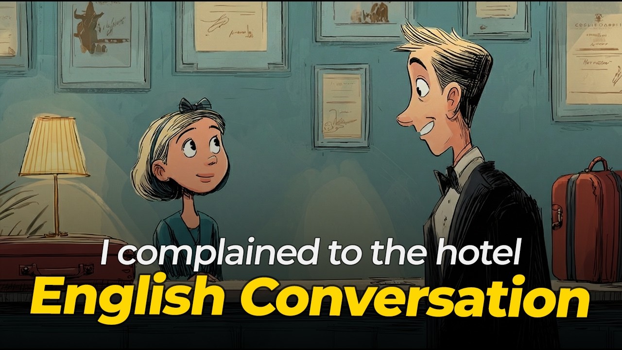 I Complained to the Hotel | English Listening Practice